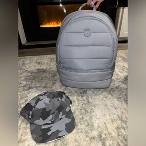 Lululemon backpack & hat